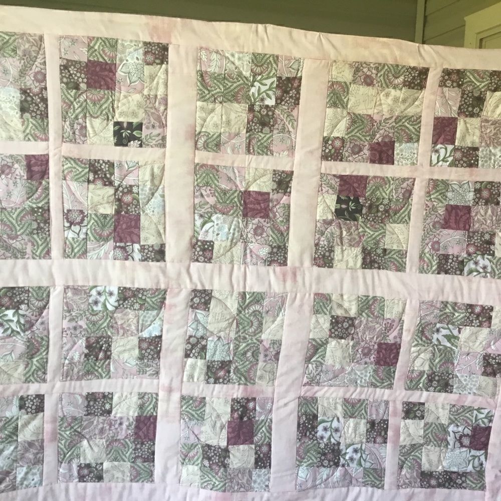 Handmade Lap Quilt  - Picture 5 of 16